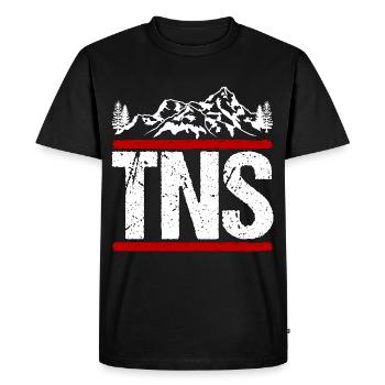 Taunus großer Feldberg Hike Gift - Men's Premium Organic T-Shirt - black - Front - Nico (187cm)