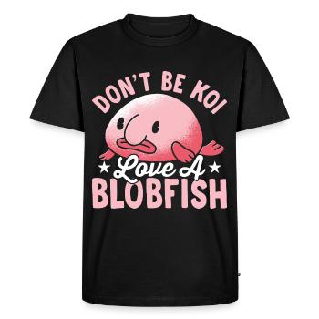 Ne sois pas koi, aime un - T-shirt Premium bio Homme - noir - Devant - Nico (187cm)