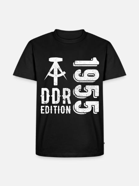DDR 1955 Edition Geschenk - Männer Premium Bio T-Shirt - Schwarz