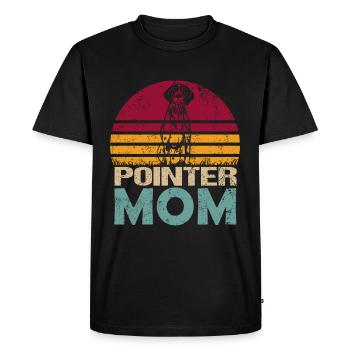 Maman Maman Maîtresse Vintage - T-shirt Premium bio Homme - noir - Devant - Nico (187cm)
