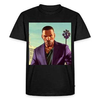 GTA5 Look - Will Smith - T-shirt Premium bio Homme - noir - Devant - Nico (187cm)