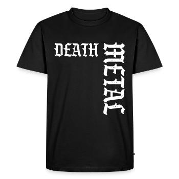Death Metal Vintage - T-shirt Premium bio Homme - noir - Devant - Nico (187cm)