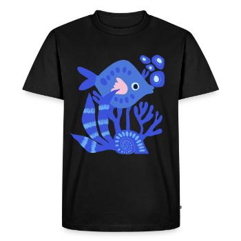 Sous-marin - T-shirt Premium bio Homme - noir - Devant - Nico (187cm)