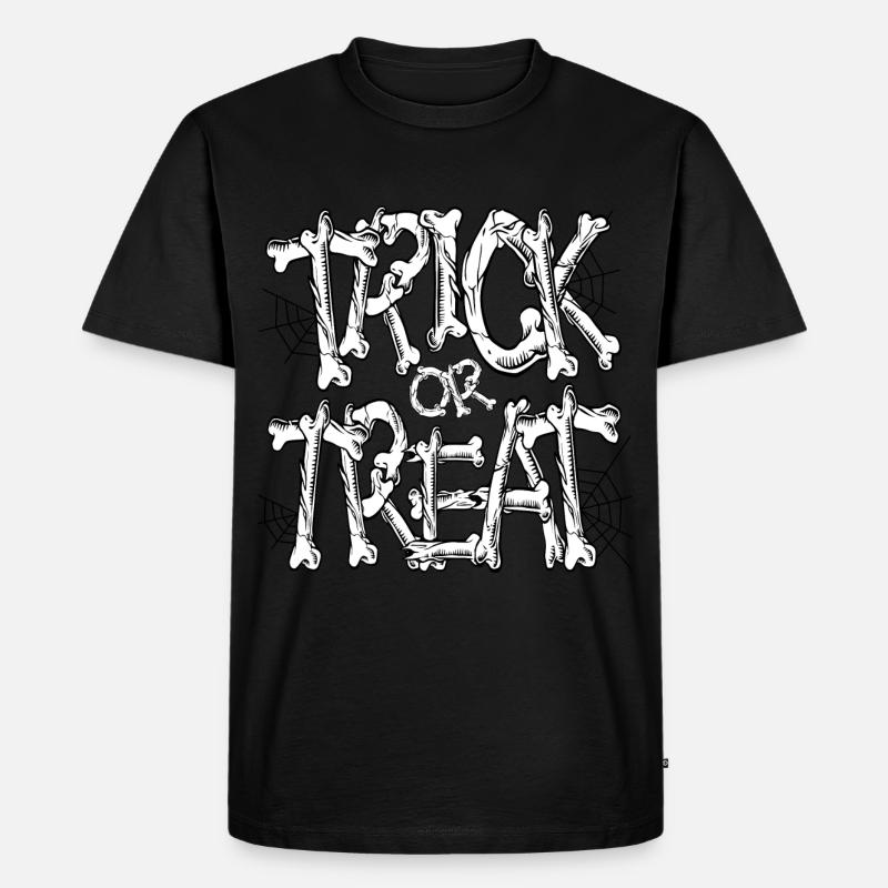 Süßes oder Saures - Männer Premium Bio T-Shirt - Schwarz