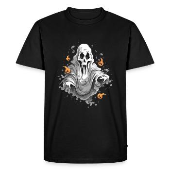 Halloween Ghost Sweet Sour Déguisement - T-shirt Premium bio Homme - noir - Devant - Nico (187cm)