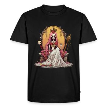 Halloween Skeleton Queen Sweet Sour Déguisement - T-shirt Premium bio Homme - noir - Devant - Nico (187cm)