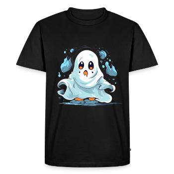 Halloween Ghost Sweet Sour Déguisement - T-shirt Premium bio Homme - noir - Devant - Nico (187cm)