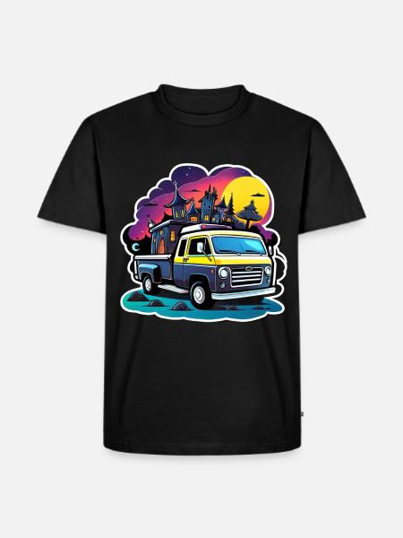 Camping-car Camping-car Camping - T-shirt Premium bio Homme - noir