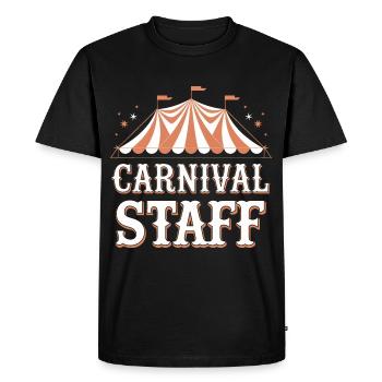 Cirque Carnaval Carnaval - T-shirt Premium bio Homme - noir - Devant - Nico (187cm)