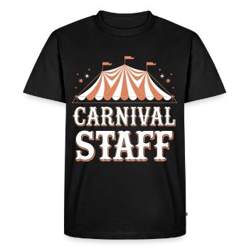 Cirque Carnaval Carnaval - T-shirt Premium bio Homme - noir - Devant - Nico (187cm)