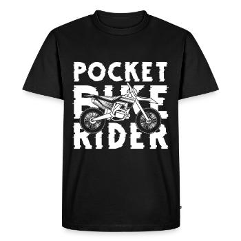 Motocross Enduro Dirt - T-shirt Premium bio Homme - noir - Devant - Nico (187cm)