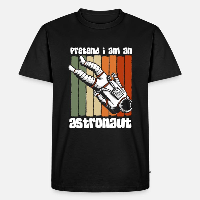 Logo de l’espace Spaceman Spaceman - T-shirt Premium bio Homme - noir