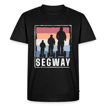 Scooter Segway Tour E-Scooter Activities - Men's Premium Organic T-Shirt - black - Front - Nico (187cm)