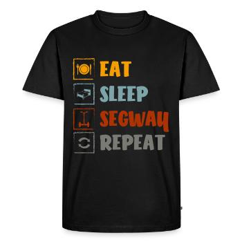Segway Transport Balance Tour - T-shirt Premium bio Homme - noir - Devant - Nico (187cm)