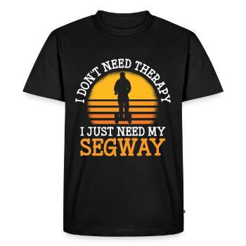 Segway Driver Véhicule de mode de loisirs - T-shirt Premium bio Homme - noir - Devant - Nico (187cm)