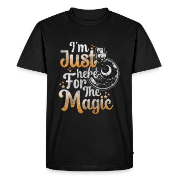 Chemistry Herbs Sign Witchcraft - Men's Premium Organic T-Shirt - black - Front - Nico (187cm)