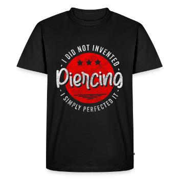 Artist Studio Body Jewelry Pain Relief - Men's Premium Organic T-Shirt - black - Front - Nico (187cm)
