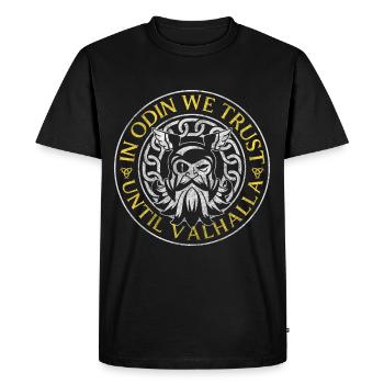 Symbole de Thor Nordmann Asgard - T-shirt Premium bio Homme - noir - Devant - Nico (187cm)