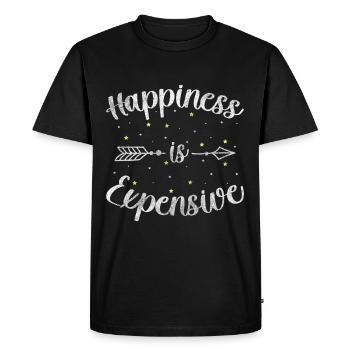 Motivation Positive thinking Optimism - Men's Premium Organic T-Shirt - black - Front - Nico (187cm)