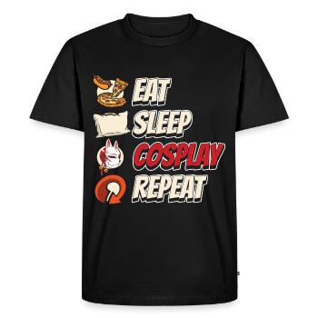Cosplay Cosplayer Art Lover - T-shirt Premium bio Homme - noir - Devant - Nico (187cm)