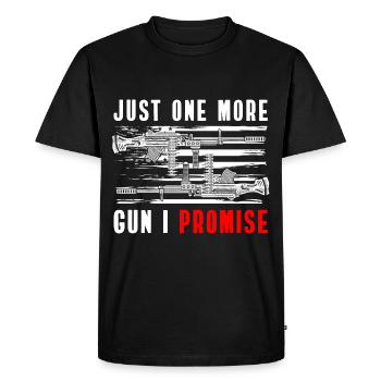 Gun Club Shooter Sport Shooter - T-shirt Premium bio Homme - noir - Devant - Nico (187cm)