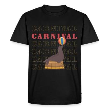Chapiteau de cirque Fun Tamer Circus Show - T-shirt Premium bio Homme - noir - Devant - Nico (187cm)