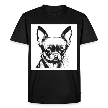 Gut gelaunter Misanthrop Introvetierte lustiges S - Men's Premium Organic T-Shirt - black - Front - Nico (187cm)