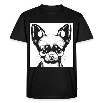 Gut gelaunter Misanthrop Introvetierte lustiges S - Men's Premium Organic T-Shirt - black - Front - Nico (187cm)