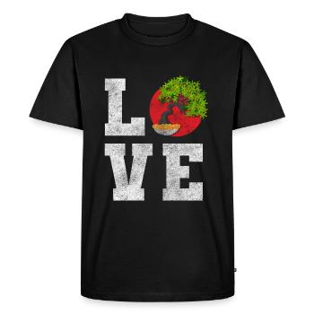 Producteurs de bonsaï - T-shirt Premium bio Homme - noir - Devant - Nico (187cm)