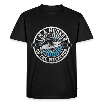 Pêcheur Petri Heil Sport - T-shirt Premium bio Homme - noir - Devant - Nico (187cm)