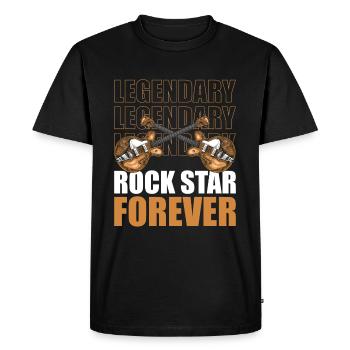 Concert d’un groupe de musique - T-shirt Premium bio Homme - noir - Devant - Nico (187cm)