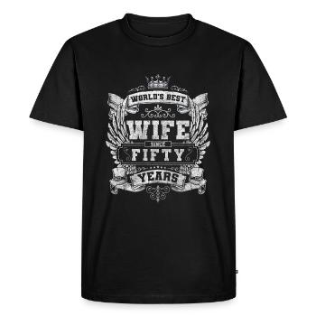 Fête, Alcool, Drôle, Faire la fête - T-shirt Premium bio Homme - noir - Devant - Nico (187cm)