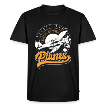 Model Aircraft Hobby Hobby Pilot Test Pilot - Men's Premium Organic T-Shirt - black - Front - Nico (187cm)