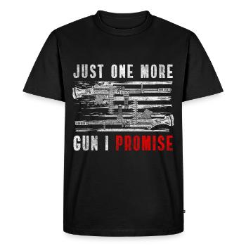 Weapon Sport Shooter Ammunition Shooting Sports - Men's Premium Organic T-Shirt - black - Front - Nico (187cm)