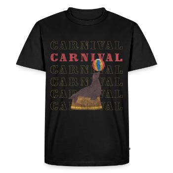 Plaisir de la piste de cirque - T-shirt Premium bio Homme - noir - Devant - Nico (187cm)