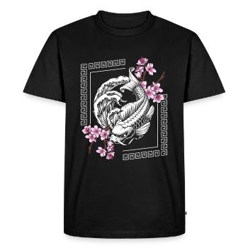 Orient Samurai Legends Voyage dans le temps - T-shirt Premium bio Homme - noir - Devant - Nico (187cm)