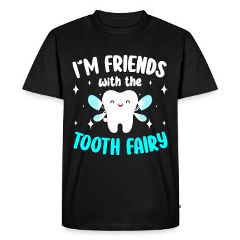 Dentist Drill Dental Care Braces - Men's Premium Organic T-Shirt - black - Front - Nico (187cm)