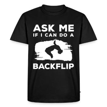 Parkour Race Obstacle Course Obstacle Course - Men's Premium Organic T-Shirt - black - Front - Nico (187cm)