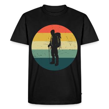 Women's Climbing Bouldering Bouldering Climbers - Men's Premium Organic T-Shirt - black - Front - Nico (187cm)