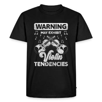 Musiciens, Musikverein, Cours de musique - T-shirt Premium bio Homme - noir - Devant - Nico (187cm)