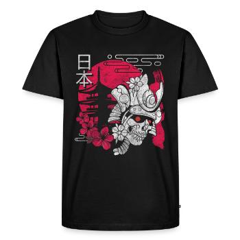 Orient Créature Mythique Katana Nerd - T-shirt Premium bio Homme - noir - Devant - Nico (187cm)