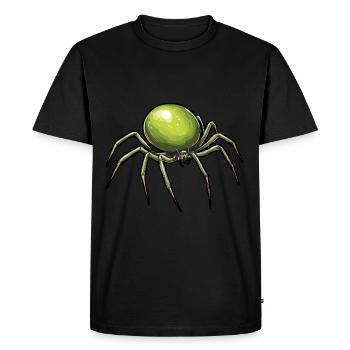 Spider pea spider pea cross - Men's Premium Organic T-Shirt - black - Front - Nico (187cm)