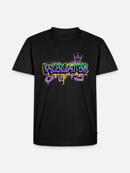 Kaiserslautern Germany Graffiti Spray Sprayer - Men's Premium Organic T-Shirt - black