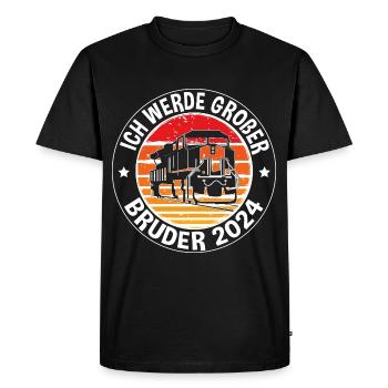 Big Brother 2024 - Men's Premium Organic T-Shirt - black - Front - Nico (187cm)