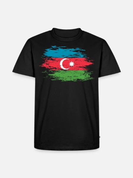 Azerbaïdjan utilisé - T-shirt Premium bio Homme - noir