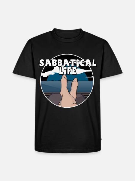 Sabbatical Life Job Change Employee - Men's Premium Organic T-Shirt - black
