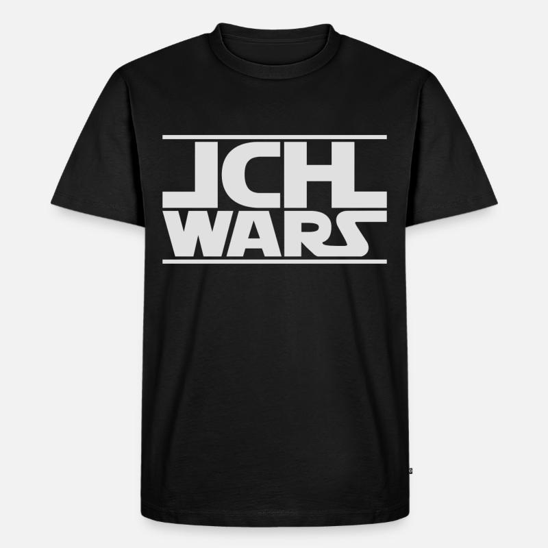 Ich wars - Männer Premium Bio T-Shirt - Schwarz
