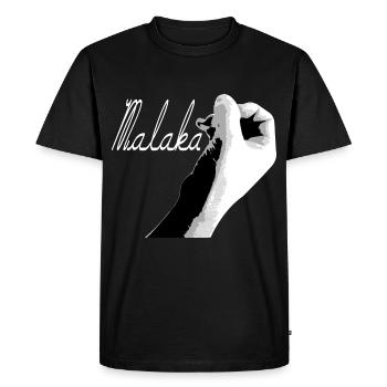 Malaka Griechin Grieche Grèce Grec Griechenland - T-shirt Premium bio Homme - noir - Devant - Nico (187cm)