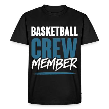 Équipe de basket-ball - T-shirt Premium bio Homme - noir - Devant - Nico (187cm)