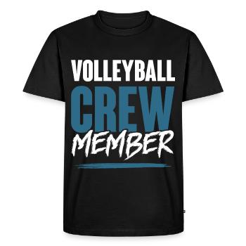 Équipe de volley-ball - T-shirt Premium bio Homme - noir - Devant - Nico (187cm)